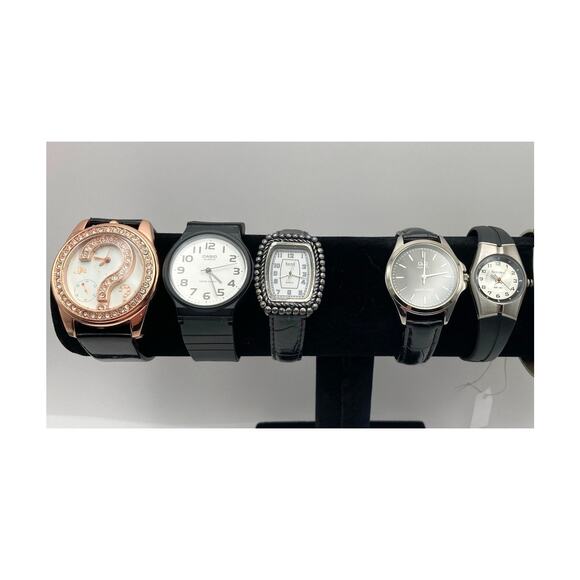 Women\'s Fashion Watch Bundle - 5 Watches including Casio-Q&Q-Kristine-Armitron main image 9